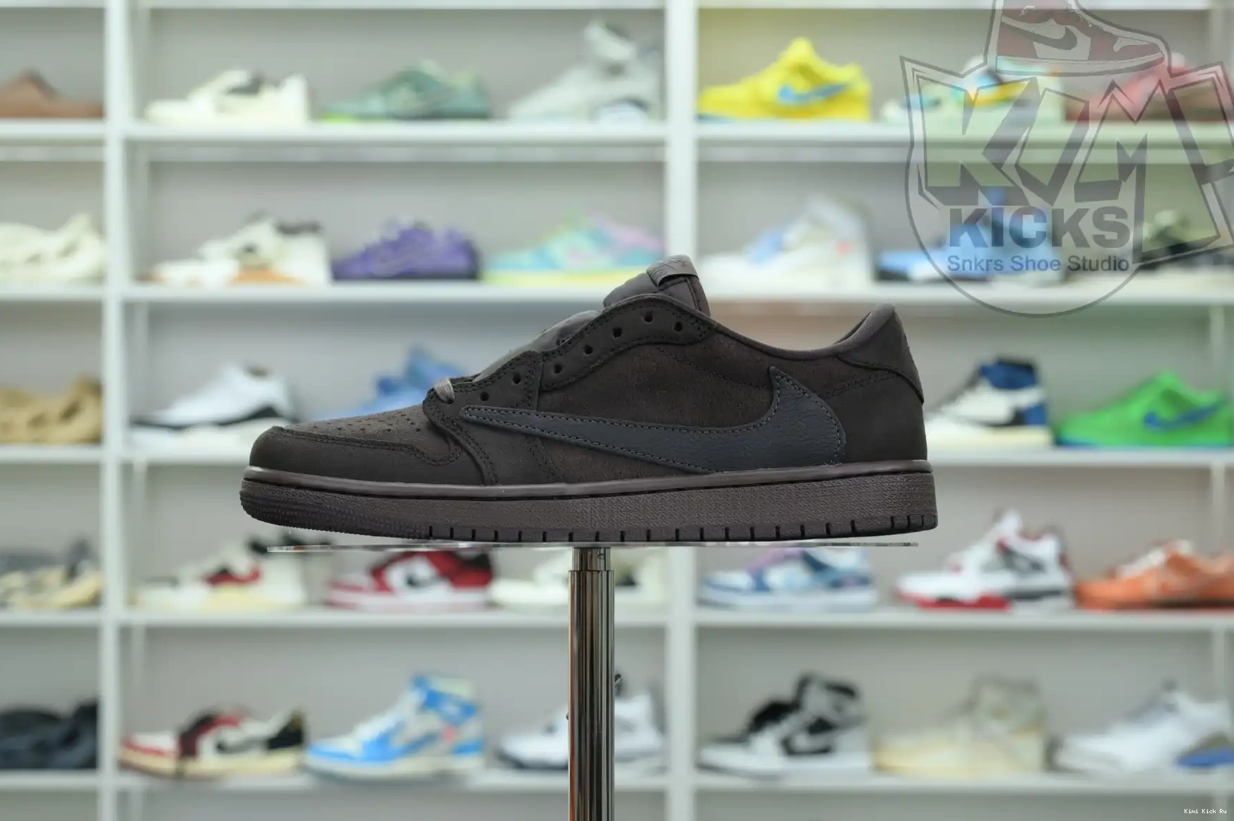 1 Travis Scott Low OG“Velvet Kimikick Jordan Air Brown” x Jordan 0406